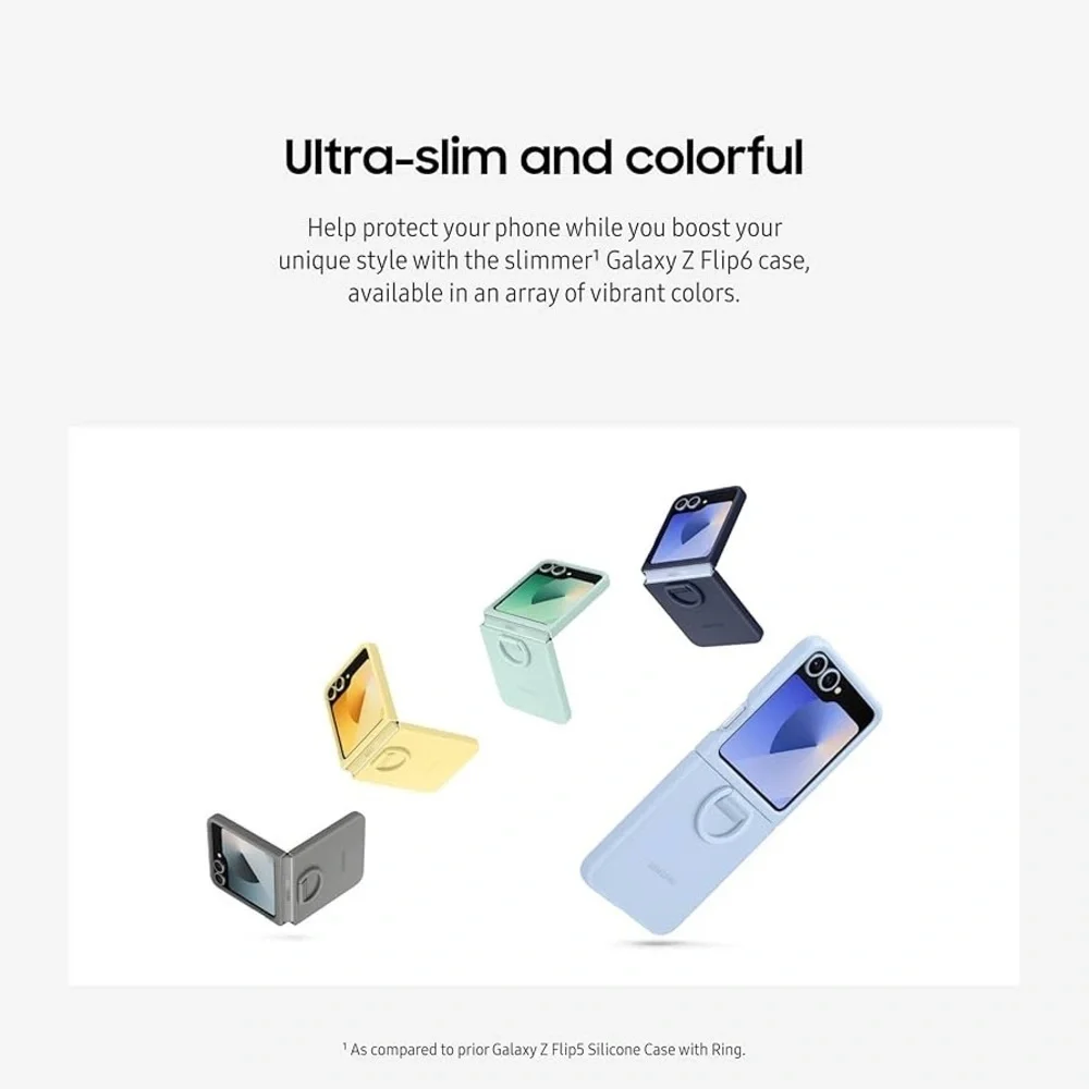 SAMSUNG GALAXY Z FLIP 6 SILICONE CASE